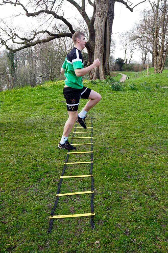 Bootcamp Hamburg Agility Ladder Knie Elbfit