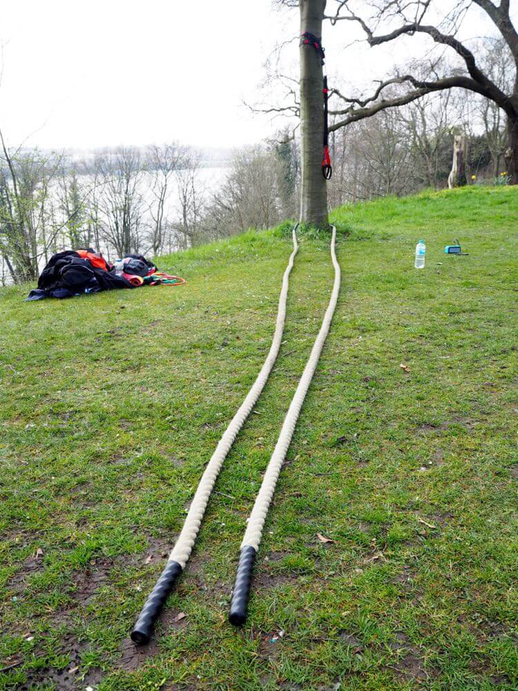 Bootcamp Hamburg Battle Ropes Wilde Seile