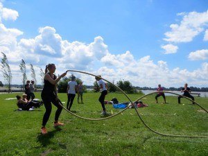 Bootcamp meets Yoga Battle Ropes