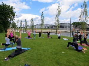 Bootcamp meets Yoga Sonnengruss