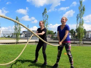 Bootcamp meets Yoga Wilde Seile