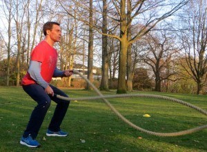 Personal Trainer Hamburg Battle Rope